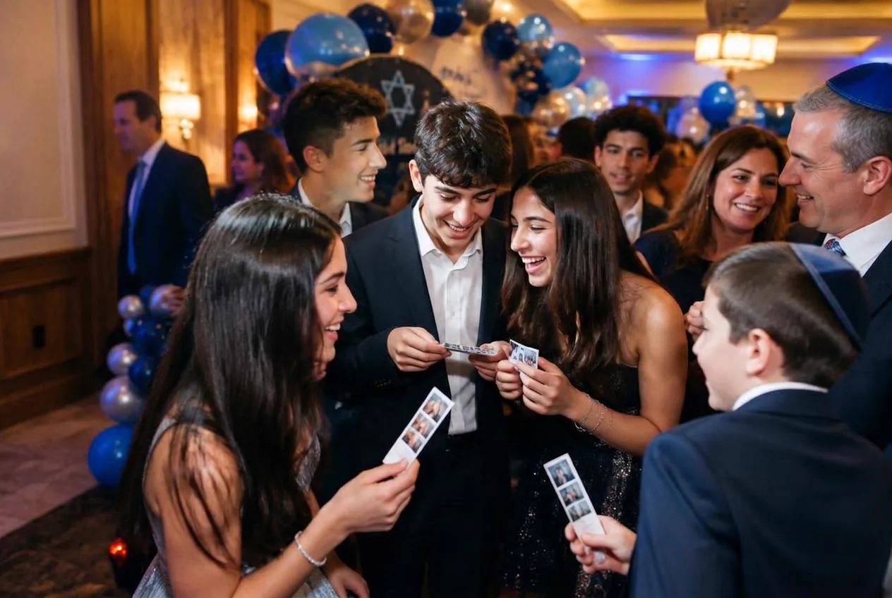 Bar & Bat Mitzvahs photo booth rental in Las Vegas