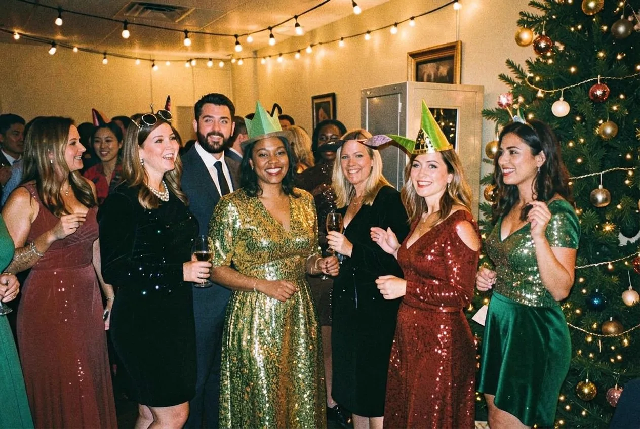 Holiday Parties photo booth rental in Las Vegas
